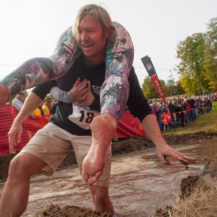 wife carrying, unusual sports